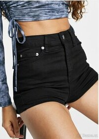 denim šortky Zara