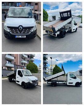 Sklápěč 2017 Renault Master 1.majitel koupeno v ČR