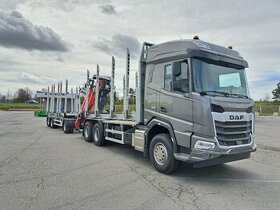 Prodej, nová souprava DAF XF 530 FAT 6x4, DOLL EPSILON, les
