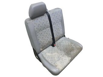 Pravá přední sedačka šedá kůže látka VW Transporter T5 FL