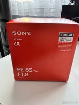 Sony FE 85 mm 1.8 novy