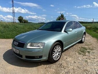 Audi A8 3.0 TDI 171kW QUATTRO tažné klima ČR 2005 bez DPF