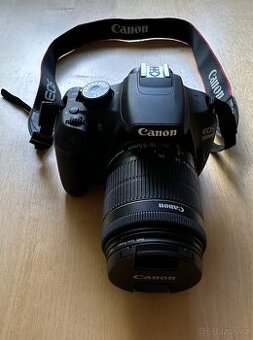 Canon EOS 1200D + 18-55mm objektiv - výborný stav