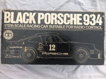 Tamiya Černé Porsche 112 Nové v originálním balení 1977 5800