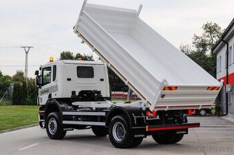 SCANIA P440 4X4 TŘÍSTRANNÝ SKLÁPĚČ / VYKLÁPĚČ 53.000KM EU5