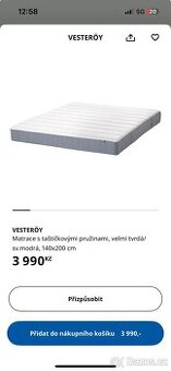 Matrace IKEA Vesteröy