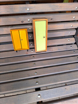 Staré hračky, dřevěný nábytek pro panenky,retro hračky