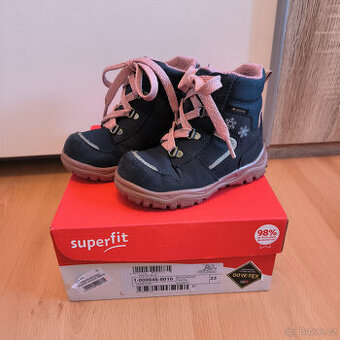 Zimni vysoke detske boty superfit vel. 23