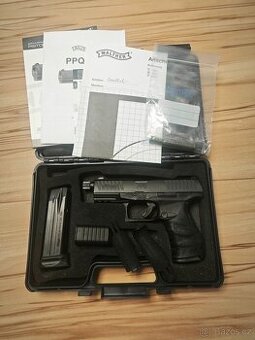 Walther PPQ M2 Navy SD prodloužená hlaveň a závit