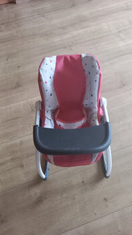 Smoby Maxi-Cosi 3v1 Autosedačka a židlička pro panenky