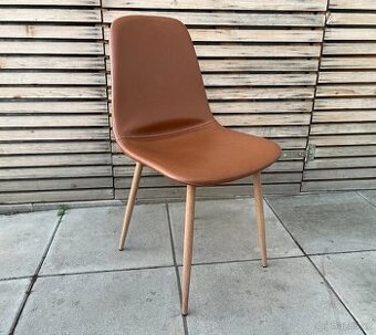 Židle jídelní JYSK JONSTRUP koňaková koženka