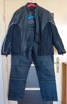 KOŽENÉ KALHOTY A BUNDA PSI - HOVĚZÍ KŮŽE - DÁMSKÉ