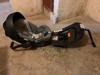 Autosedačka Vajíčko Cybex Aton 5 + Base 2-Fix
