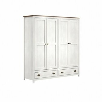 Dřevěná skříň 4dveřová TOPAZIO