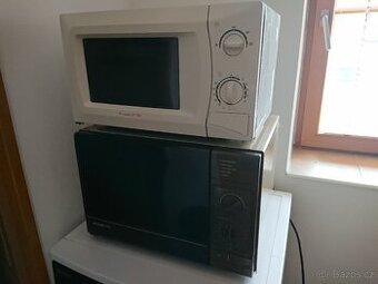 Mikrovlnná trouba Daewoo a Privileg.