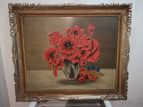 Starý obraz - signován Kuklík