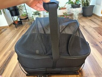 Přepravka/koš na psa na nosič