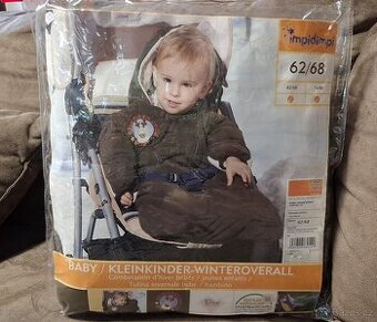 Zimní overal do kočárku vel. 62 - 68