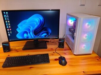 Herní PC Ryzen 8400F, RTX 9060 8GB, DDR5 16GB