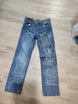 Chlapecké kalhoty a kraťase vel 152,158, 164