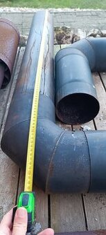 Kouřovod 150mm, 1,5mm