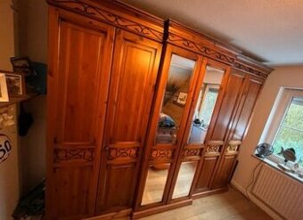 Luxusní ložnicová sestava z masivu,6455