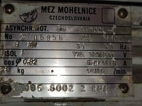Elektromotor Mez Mohelnice,380/220V,3KW