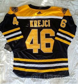 Hokejový dres NHL Boston Bruins David Krejčí