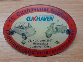 Plaketa Cuxhavener Oldtimertreffen 2007