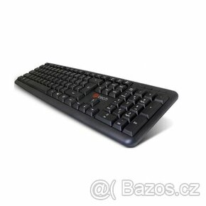 NOVÁ klávesnice PS/2 C-TECH KB-102-BL CZ - 1