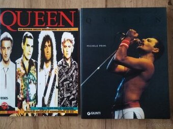 Queen, Freddie Mercury - vzácné knihy