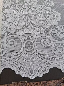 Záclona. 260 x 620 cm. TOP. Bílá.