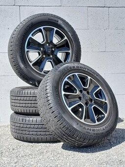 Pěkná letní orig alu kola Dacia Duster 215/65/16 vzorek 7mm