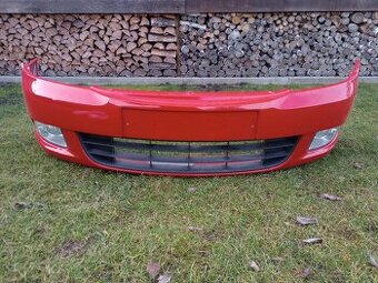 Přední nárazník Octavia II Fl., mlhovky, barva Corrida