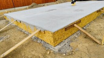 Bednění na beton zakladova deska