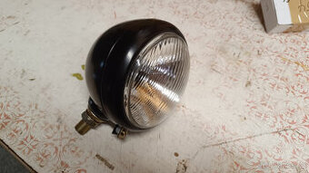 Hella - dvě světla, světlo sklo 130 mm průměr