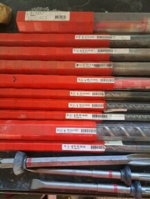 Vrtaky a nahr.dily Hilti, prodloužení vrtáků