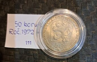 Československo 50 Kčs 1972 J.V.Myslbek