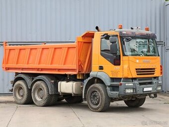 Iveco TRAKKER 450, 6x4, EURO 5, 26 TUN, HARDOX, 12 CBM, TŘÍS