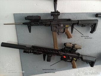 Airsoft RRA SA-E15 EDGE v upgradu na DMR