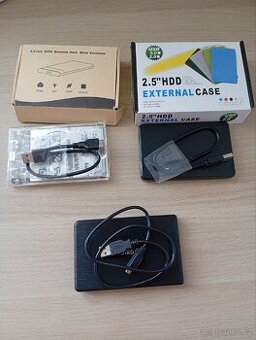 Externí disk 1TB 500GB 120GB
