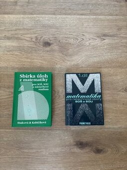 PRODÁM UČEBNICE Z MATEMATIKY PRO SŠ