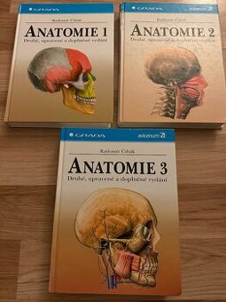 Kompletní sada učebnic Anatomie R. Číhák – druhé vydání