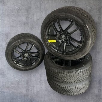Alu kola Audi 5x112 + zimní 235/55r18