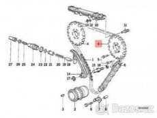 Prodám řetězová kola rozvodu motoru M70B50
