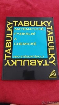 Prodám tabulky Prometheus – Matematika, Fyzika, Chemie