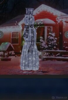 Vánoční sněhulák Retlux RXL 401 120 LED světel nový