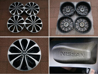 Alu sada disky kola originál Nissan 5x114,3 6,5Jx18 ET40