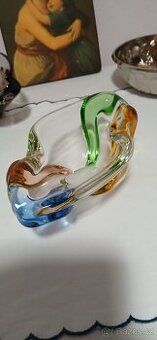 Nádherná miska Rhapsody hutní sklo.