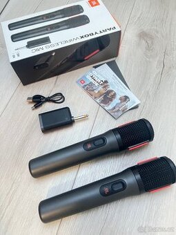 Bezdrátové mikrofony JBL Partybox NOVĚ